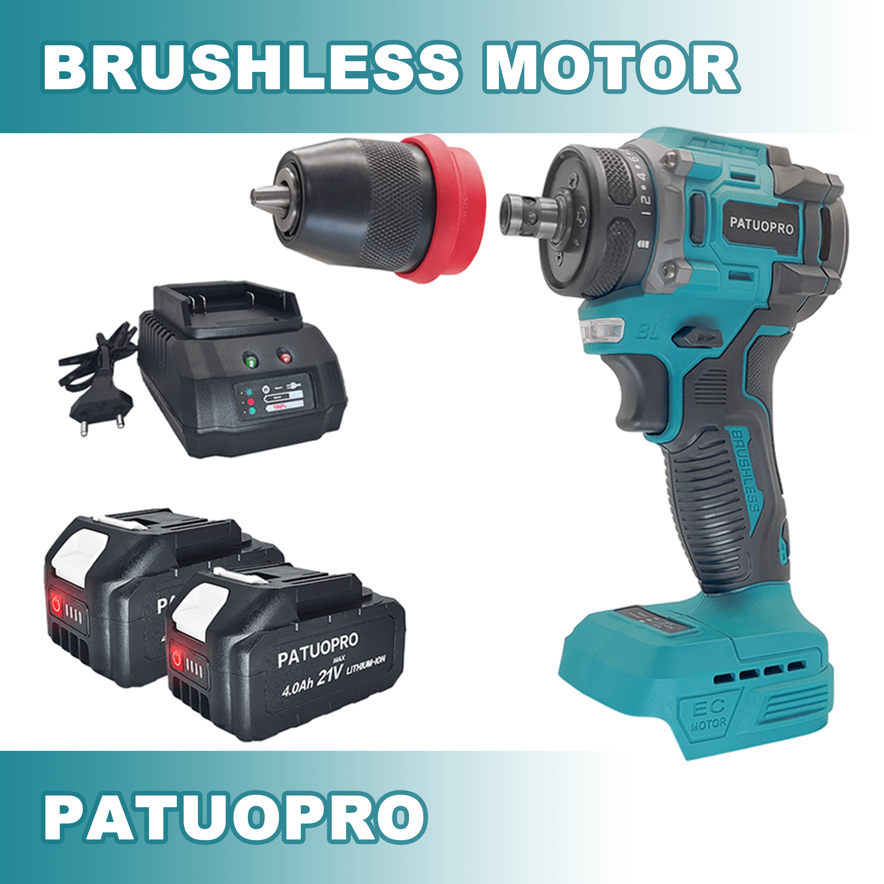 Power Tools Machine - PATUOPRO 2 In 1 Cordless Electric