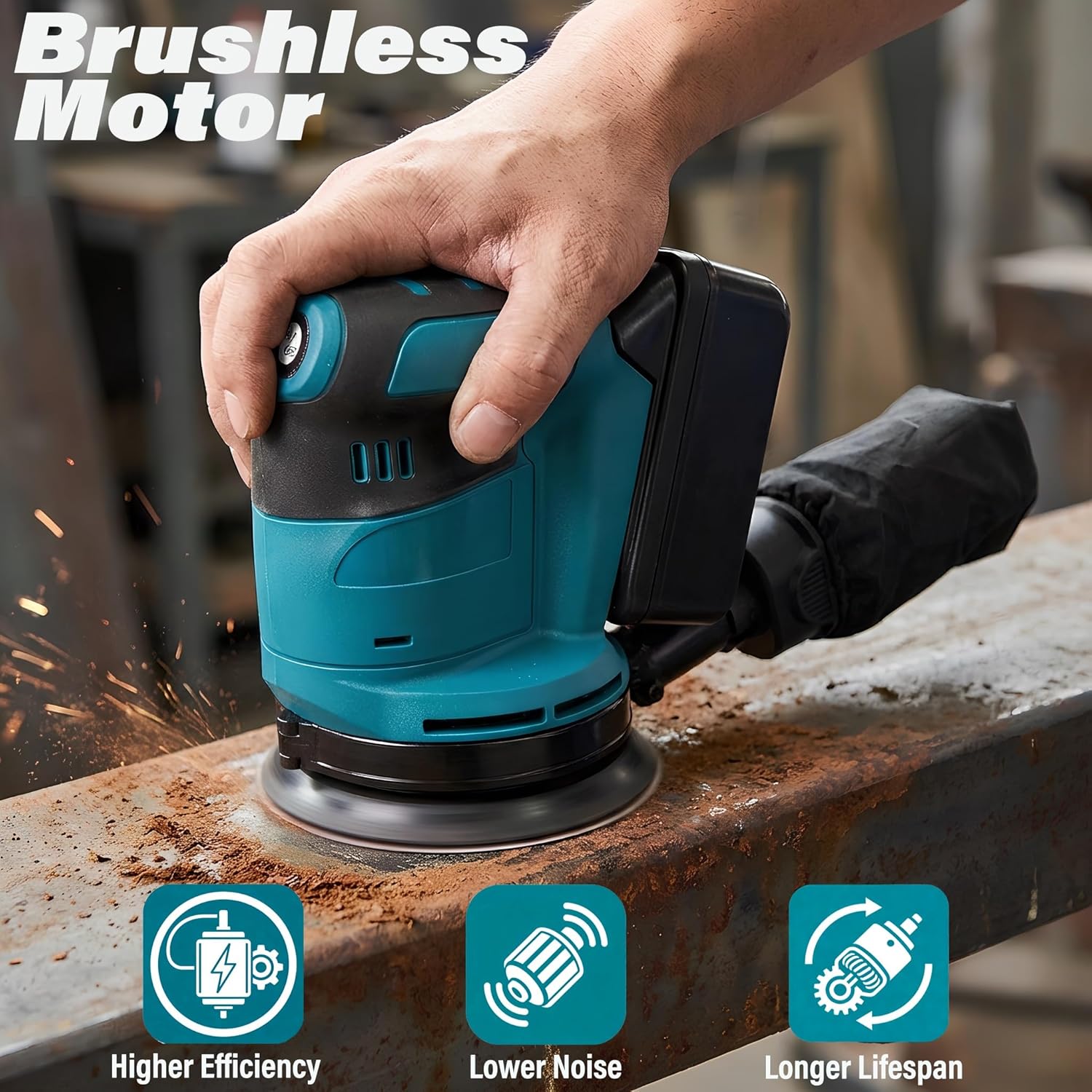 Brushless Random Orbital Sande – обзор и цена Random Orbital Sander