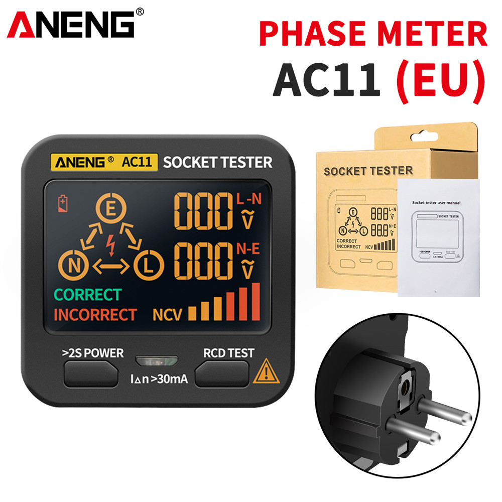 ANENG AC10/AC11 Socket Detecto – обзор и цена Power Tools Uk Review