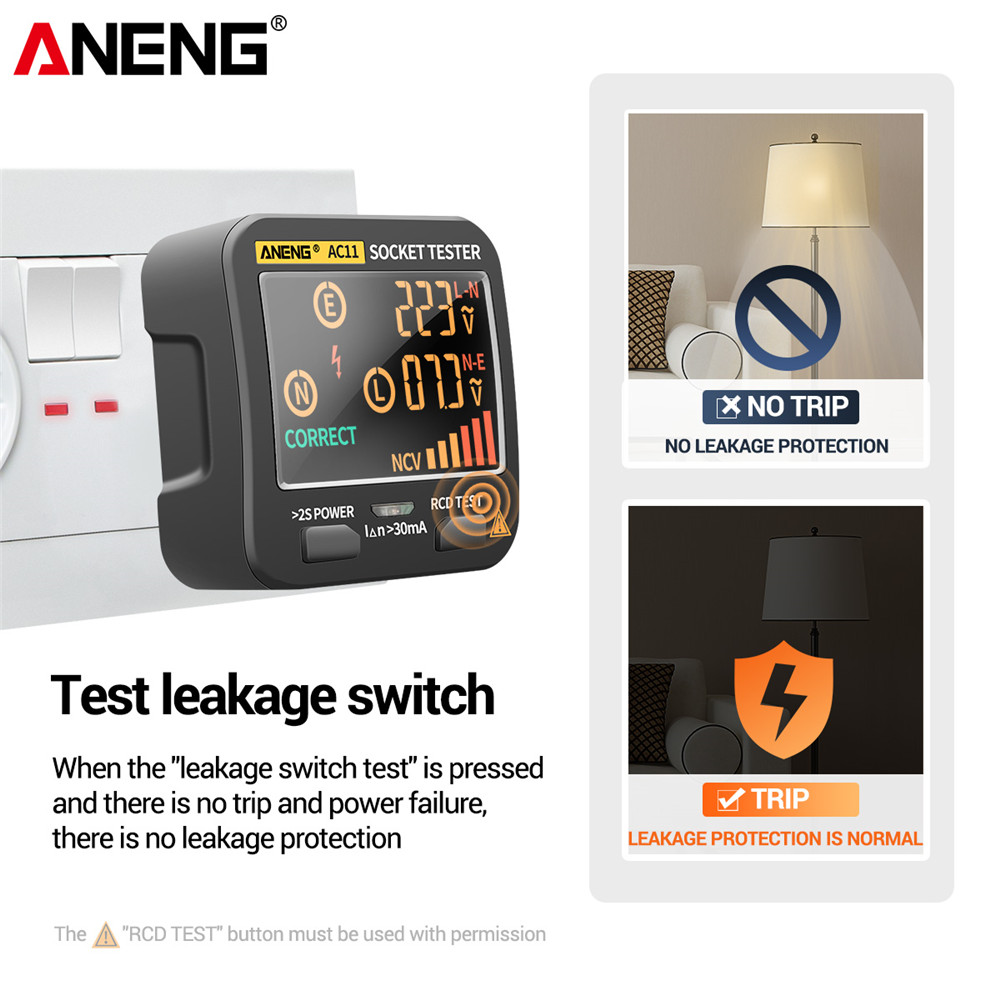 ANENG AC10/AC11 Socket Detecto – обзор и цена Power Tools Uk Review