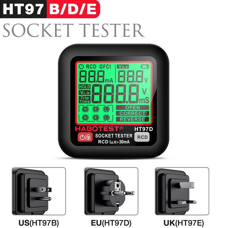 HT97 Digital Socket Tester Vol – обзор и цена Power Tools Uk Review