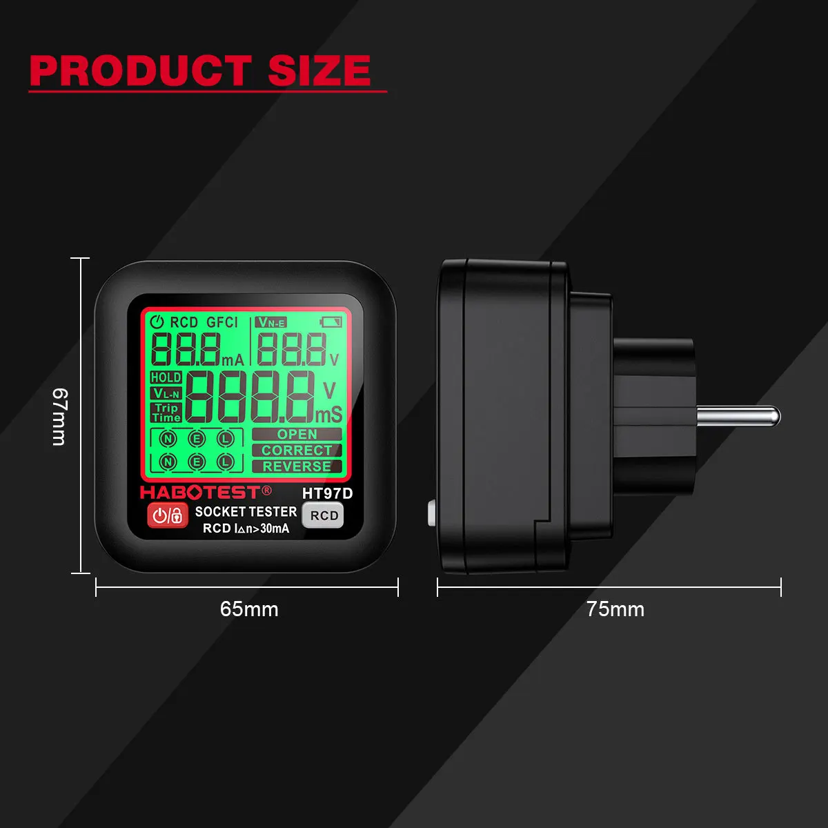 HT97 Digital Socket Tester Vol – обзор и цена Power Tools Uk Review
