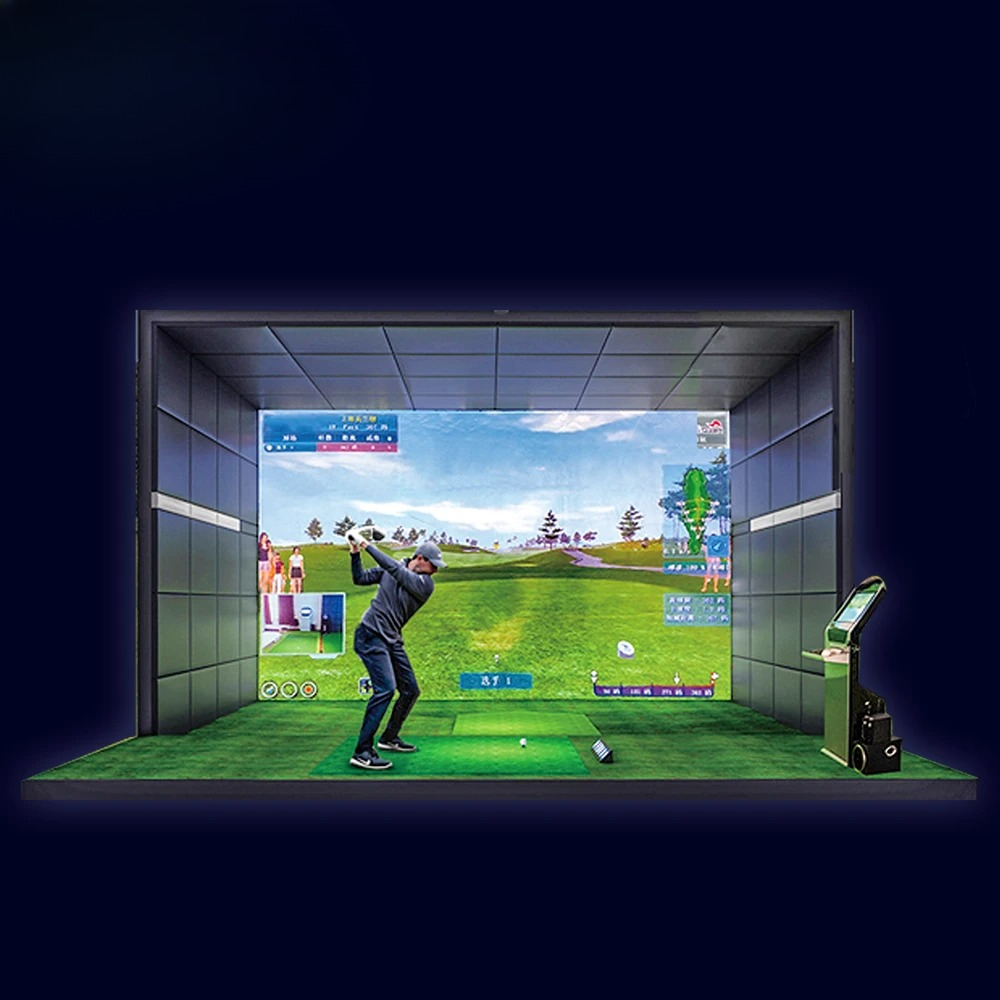 MNQ001 Golf Simulator for Home – обзор и цена Power Tools Course
