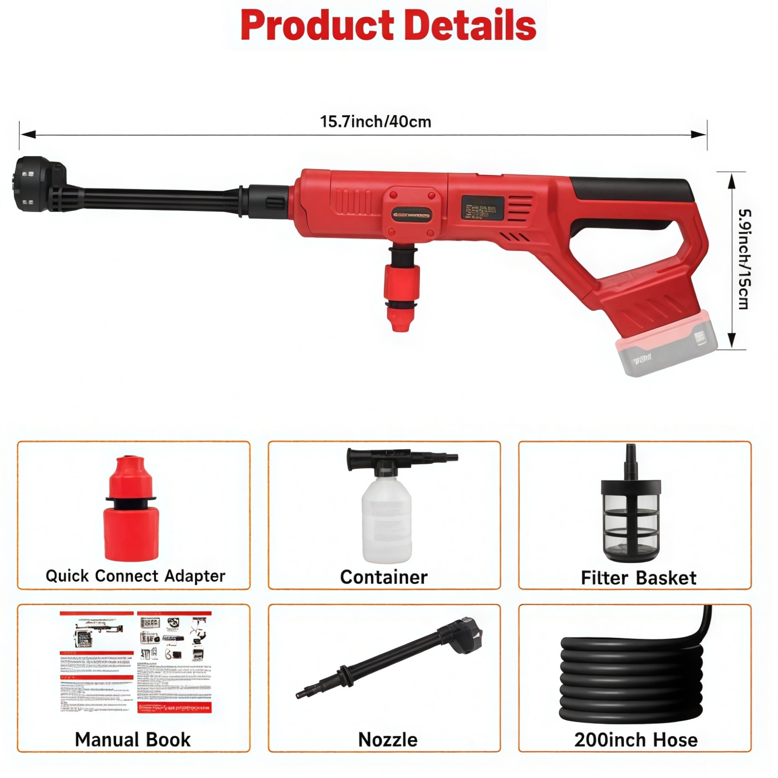 Cordless Pressure Washer for M – обзор и цена Power Tools Milwaukee