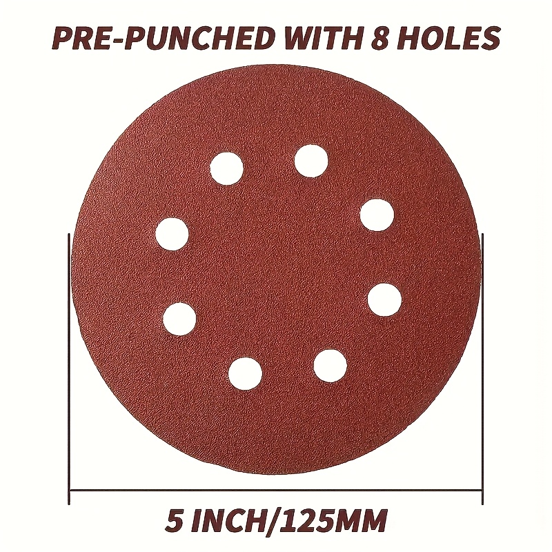 100 Pieces of 5-Inch 8-Hole Sa – обзор и цена Random Orbital Sander