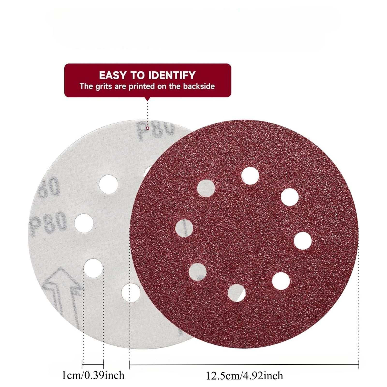 40 PCS 5 Inch Sanding Discs,Ro – обзор и цена Random Orbital Sander