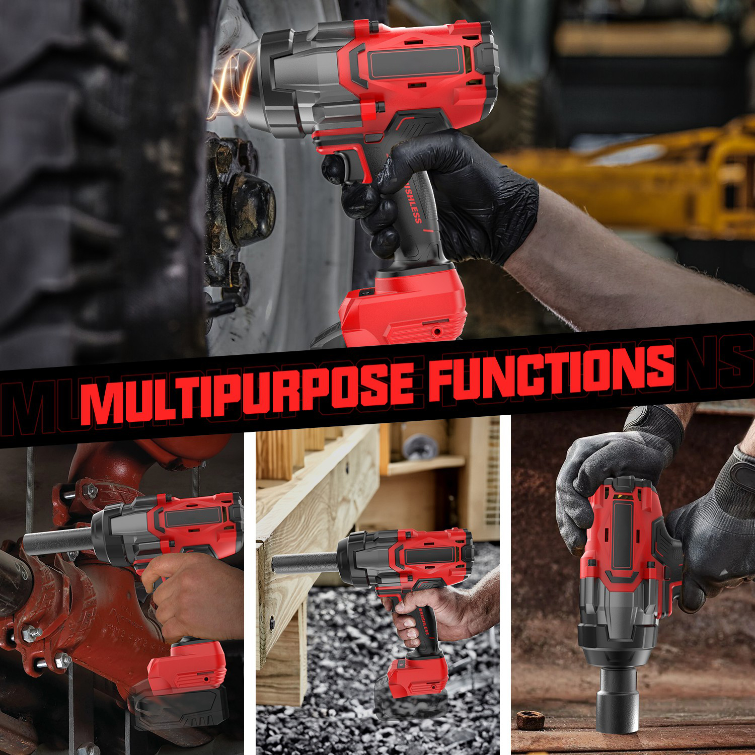 Cordless Impact Wrench 3/4 inc – обзор и цена Power Tools Milwaukee