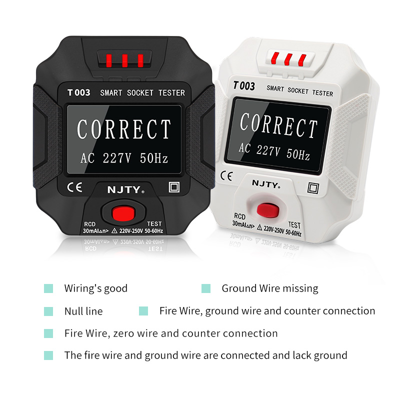 NJTY T003 Smart Socket Tester  – обзор и цена Power Tools Uk Review