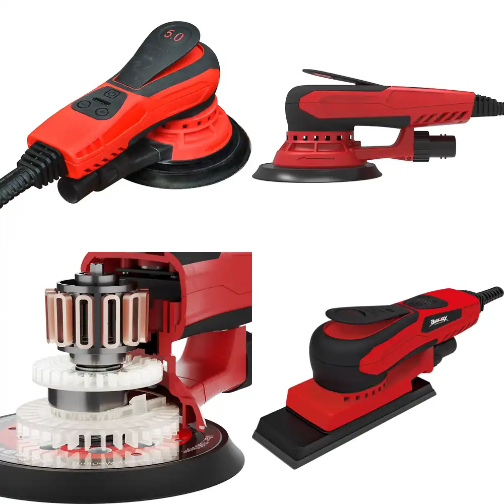 Burley 150mm DIY Industrial Br – обзор и цена Random Orbital Sander
