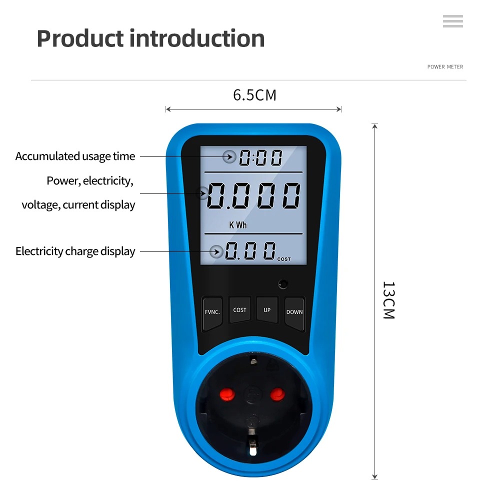 Digital Current Meter AC 230V  – обзор и цена Power Tools Uk Review