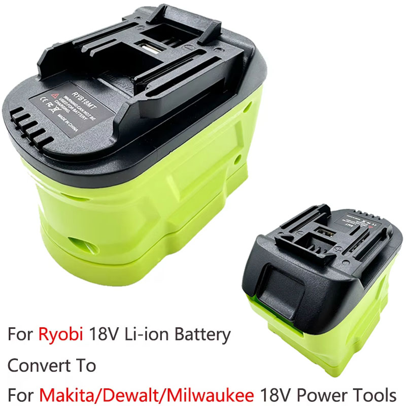 Battery Adapter For Ryobi 18V  – обзор и цена Power Tools Milwaukee