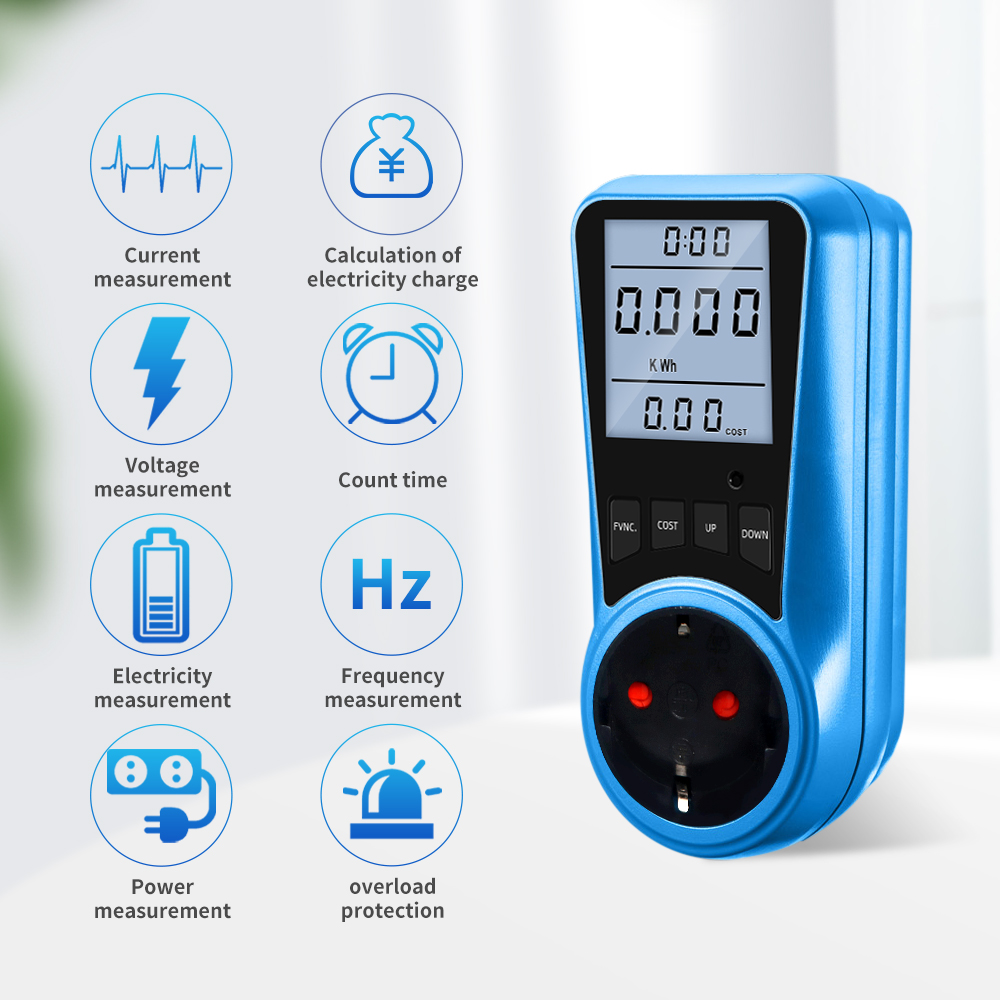 EU Plug Socket Digital Current – обзор и цена Power Tools Uk Review