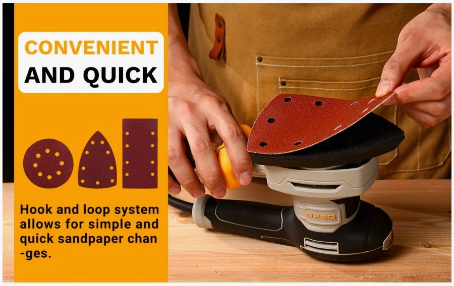 3-in-1 Electric Sander — 300W, – обзор и цена Random Orbital Sander