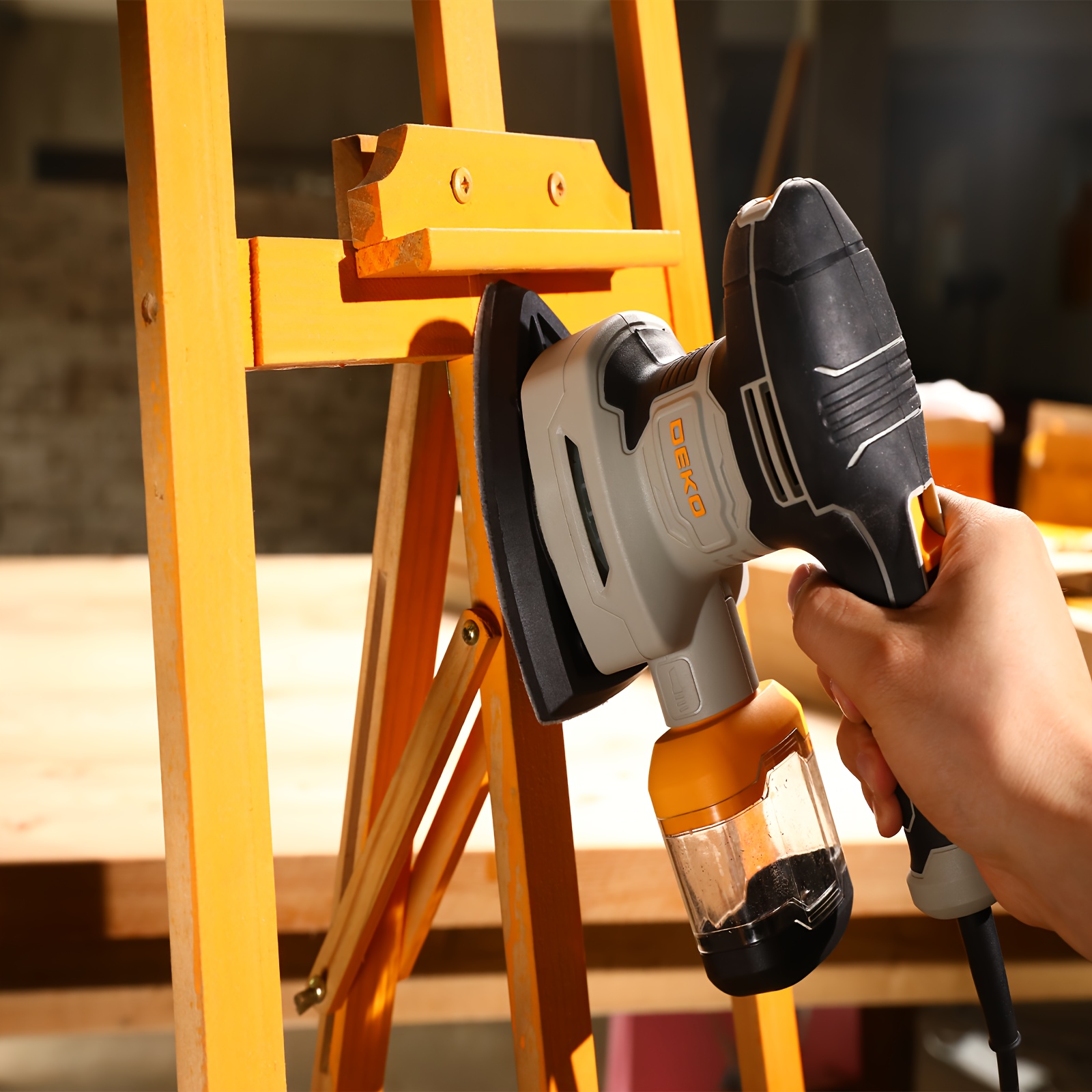 3-in-1 Electric Sander — 300W, – обзор и цена Random Orbital Sander